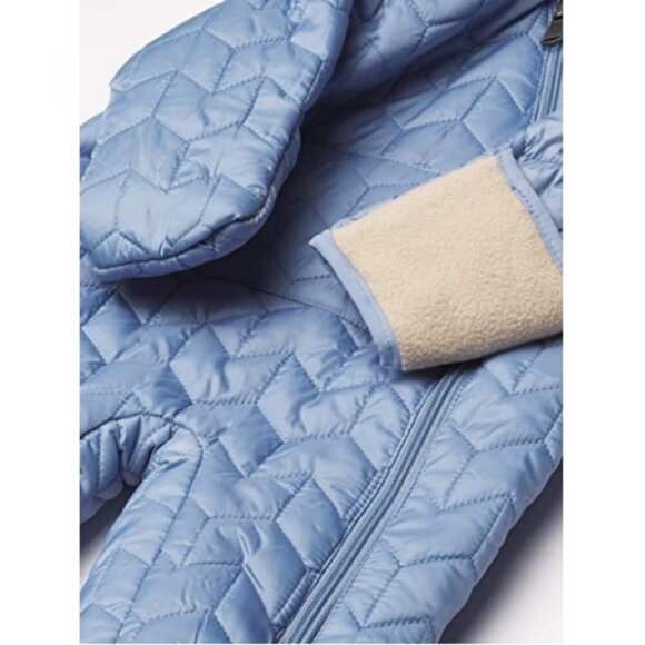 💕PERRY ELLIS💕 Zig Zag Quilted Pram 3-6 Months - Picture 3 of 10